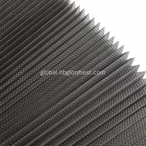 Stainless Steel Screen Door pleated polyester mesh mosquito for windows and doors Factory